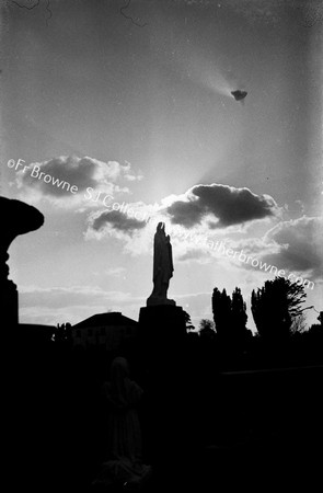 PARISH CHURCH LOURDES CLOUDS